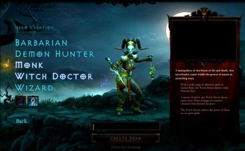 Diablo III Female Witch Doctor