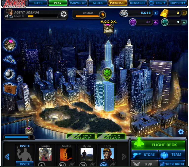 Avengers Alliance Screenshot