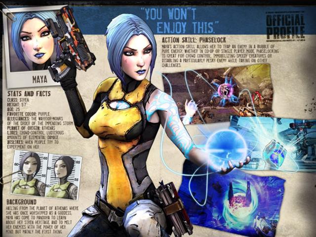 Maya in Borderlands 2