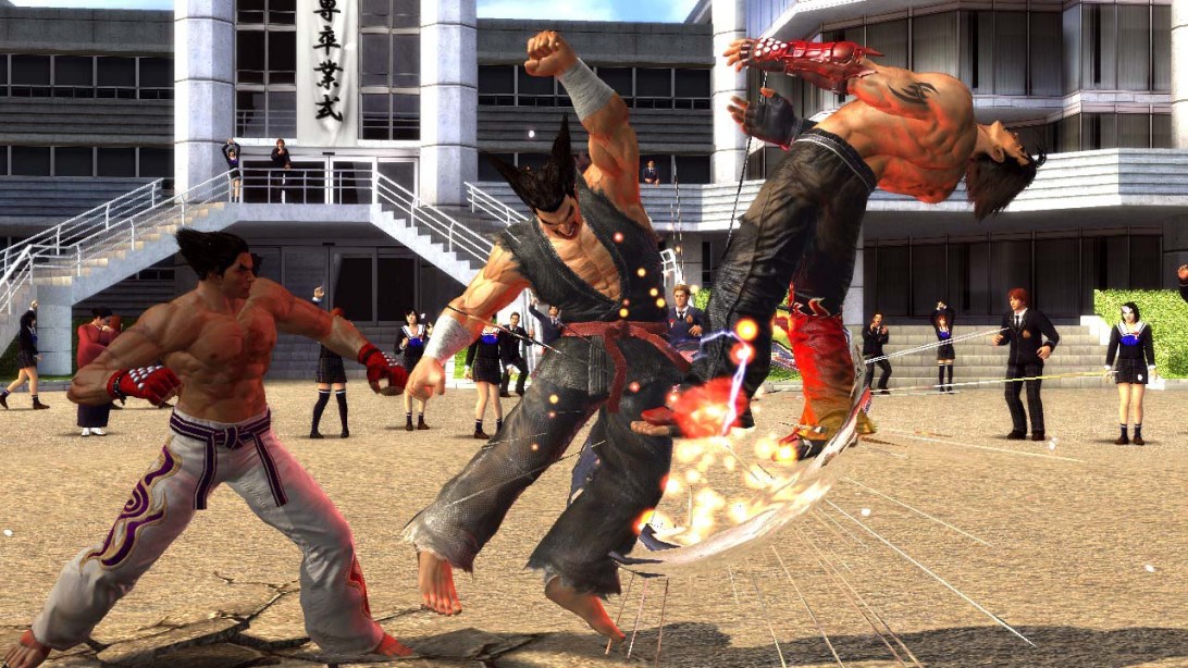 Tekken Tag Tournament 2 Screenshot Heihachi Kazuya Jin