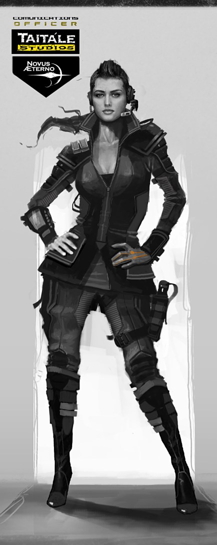 Weapons Officer Concept Art