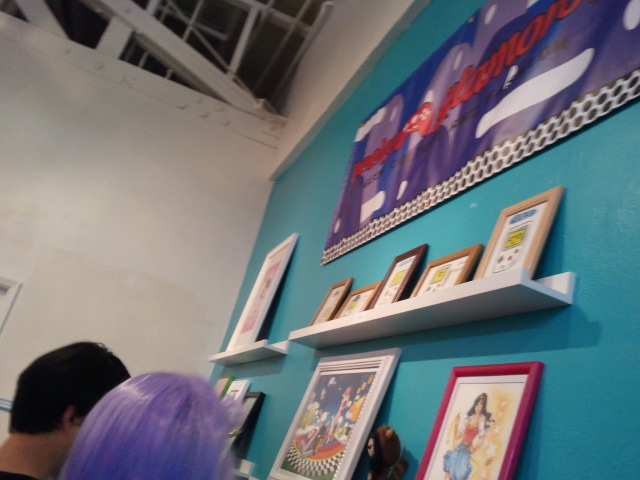 geeky glamorous art show