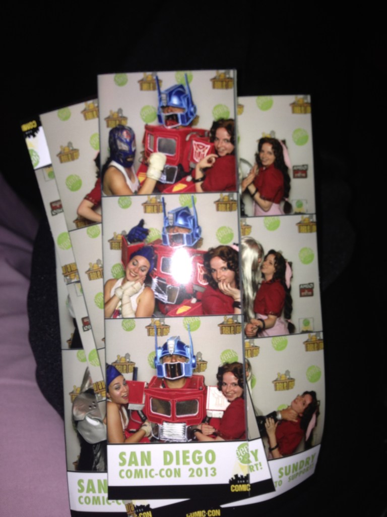 Sarah, Optimus and Aerith