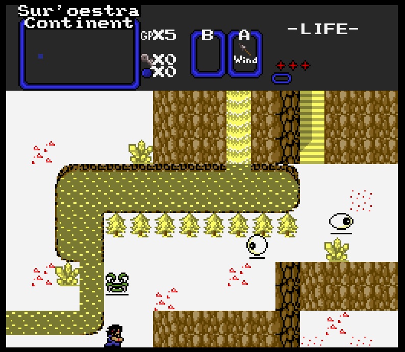 Strange creatures lurk outside!