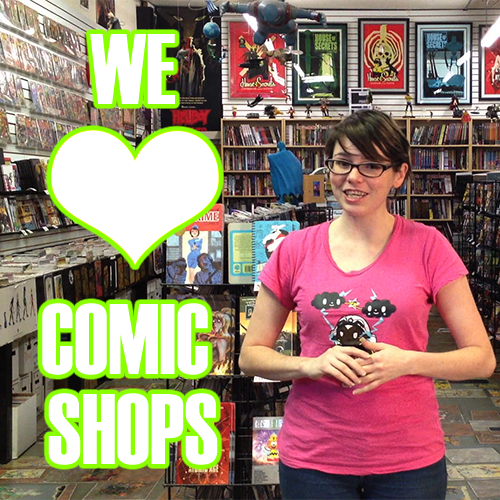 amy dallen comic book store