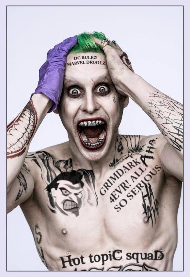 Joker in some new tats