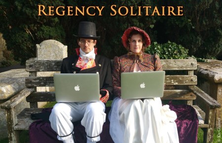 Helen and Jake working Twitter